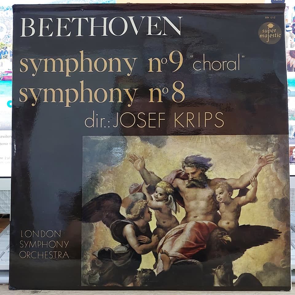 Ludwig Van Beethoven – Symphony No 9 Choral - Symphony No 8 LP PLAK