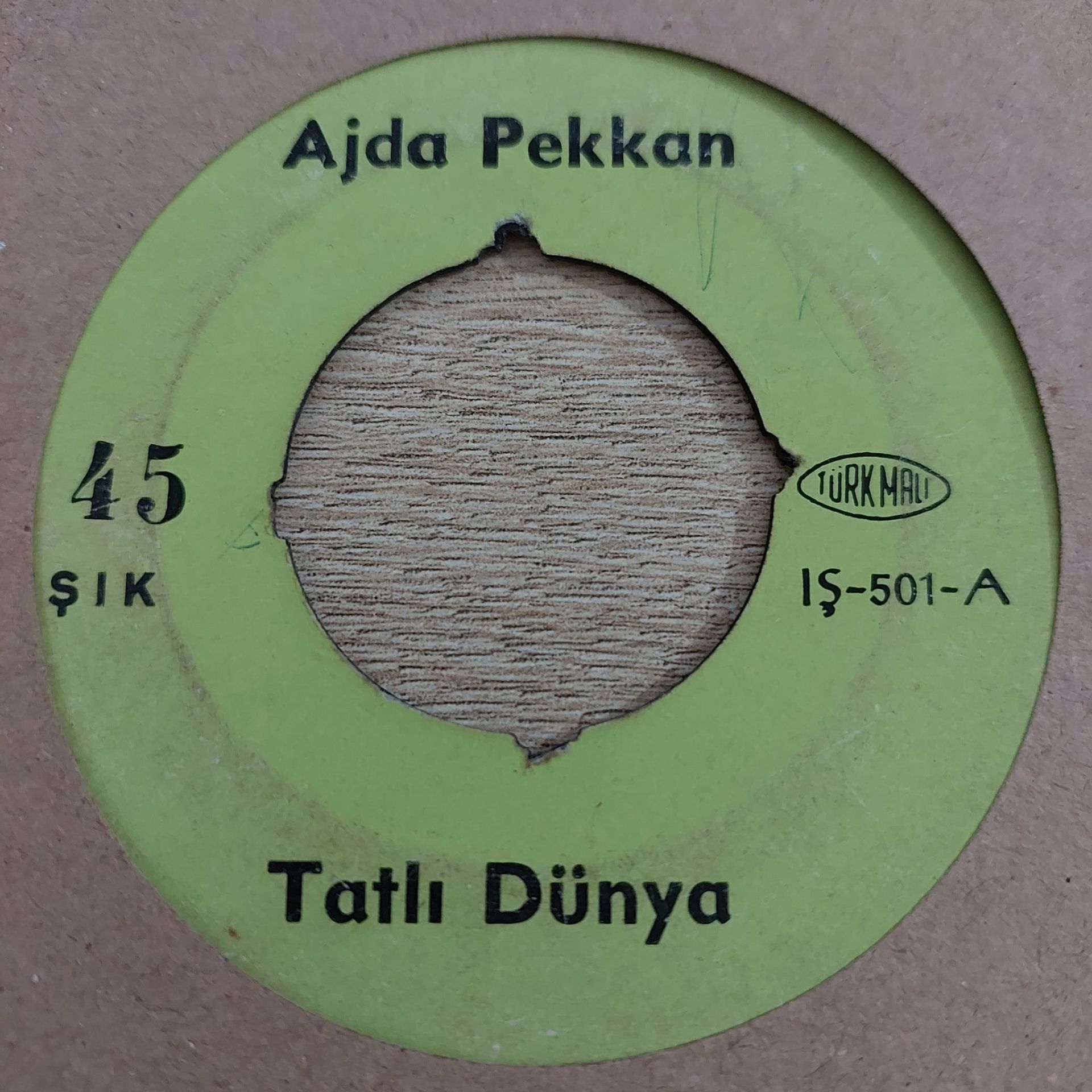 AJDA PEKKAN - TATLI DÜNYA 45LİK PLAK