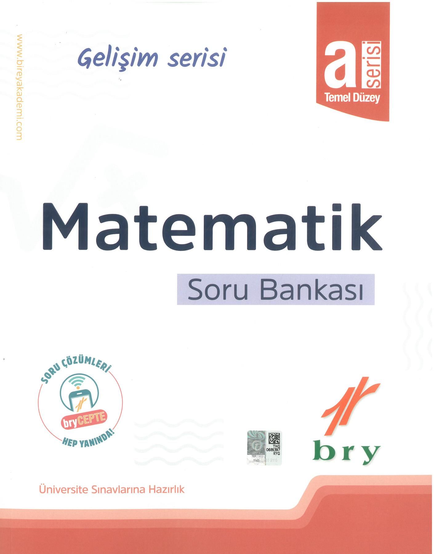 Bry Birey Gelişim Serisi Matematik A Soru Bankası