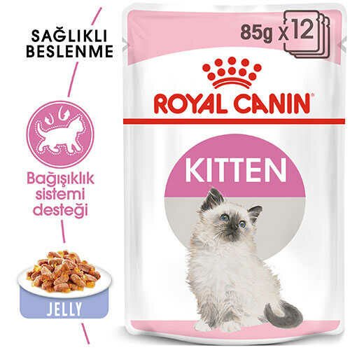 Royal Canin Kitten Instinctive Jelly Yavru Kedi Konservesi Pouch