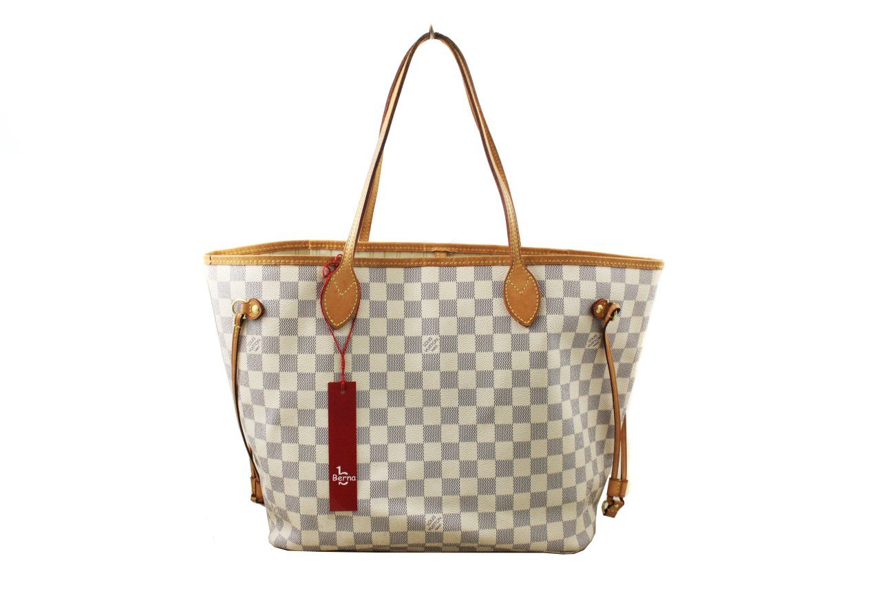 louis vuitton neverfull mm azur