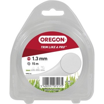 Oregon 69-482-CL Misina 1.3mm 15 Metre Beyaz Yuvarlak Tophan Makina