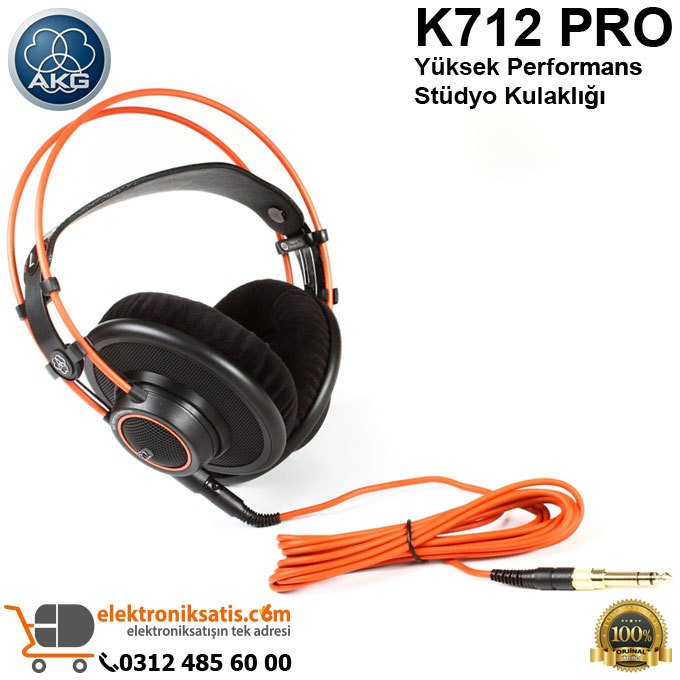 AKG K712 PRO Yüksek Performans Stüdyo Kulaklık