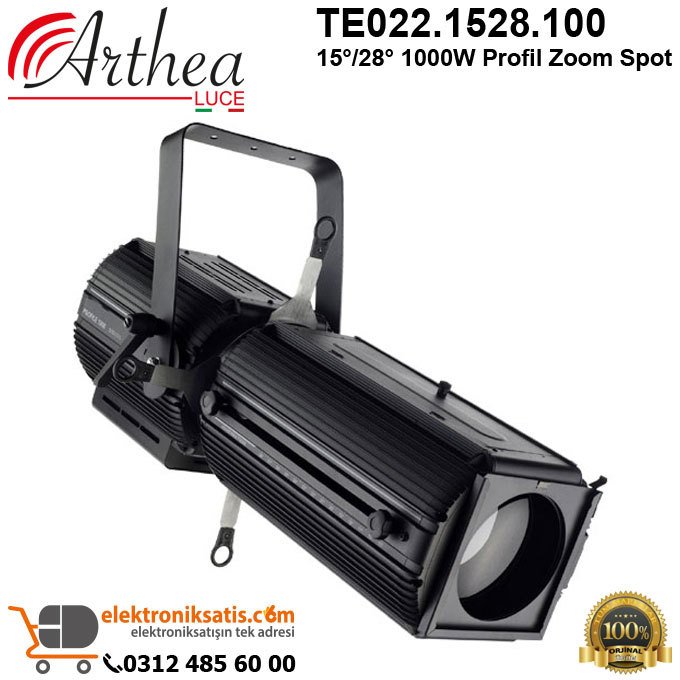 Arthea Luce TE022.1528.100 1000W Profil Zoom Spot