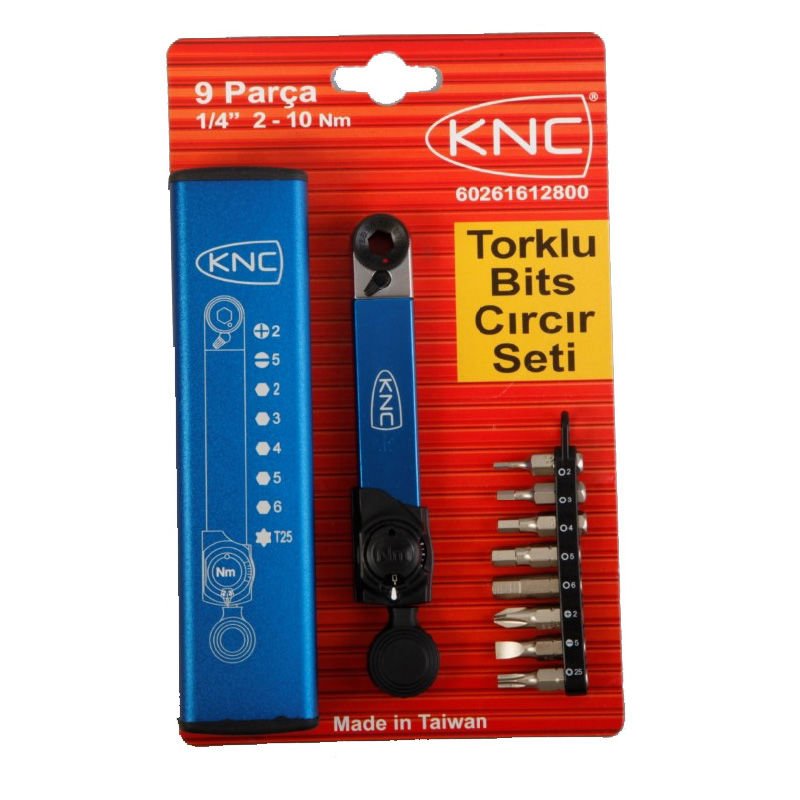 KNC 8 Adet Tork Ayarlı Cırcır Bits Uç