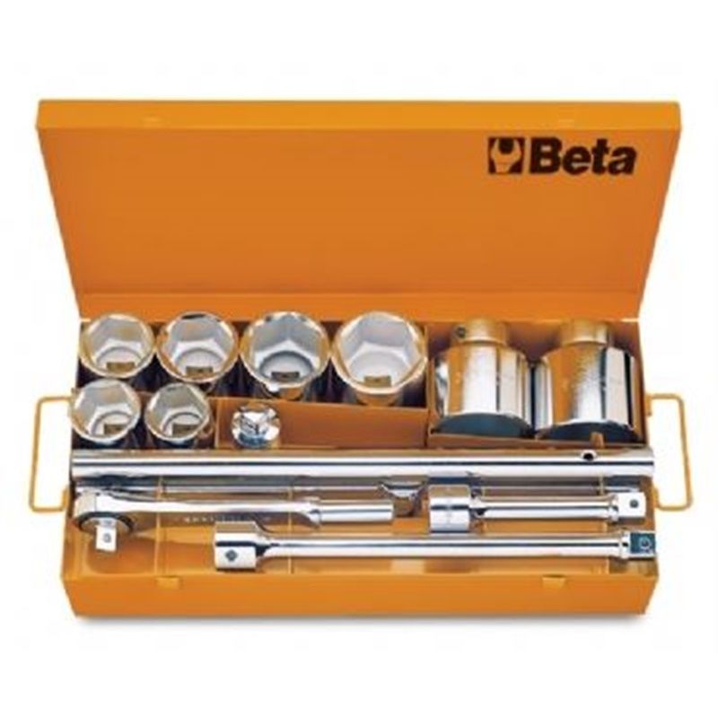 Beta 009290925 929/C8 46-80mm Altı Köşe Lokma Takımı