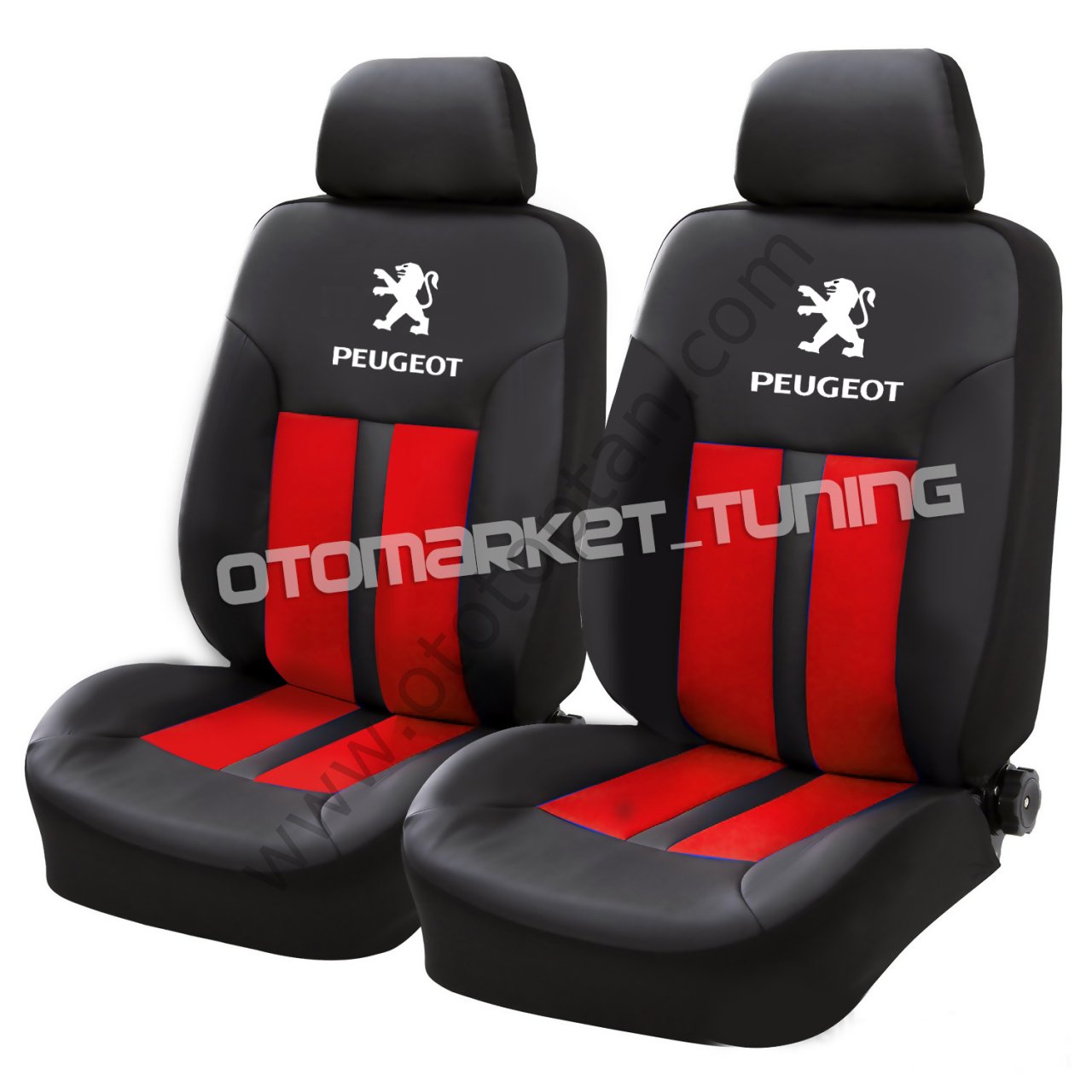 peugeot koltuk kilifi seti kirmizi siyah ototoptan com