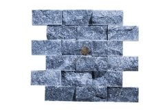 Afyon Gri Patlatma Taş 5x10 cm Kaplanpostu Mermer