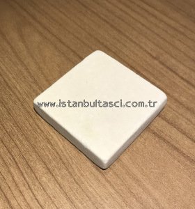 Eskitme Limra 5x5 cm Doğal Taş Magnet (Baskı Taşı)