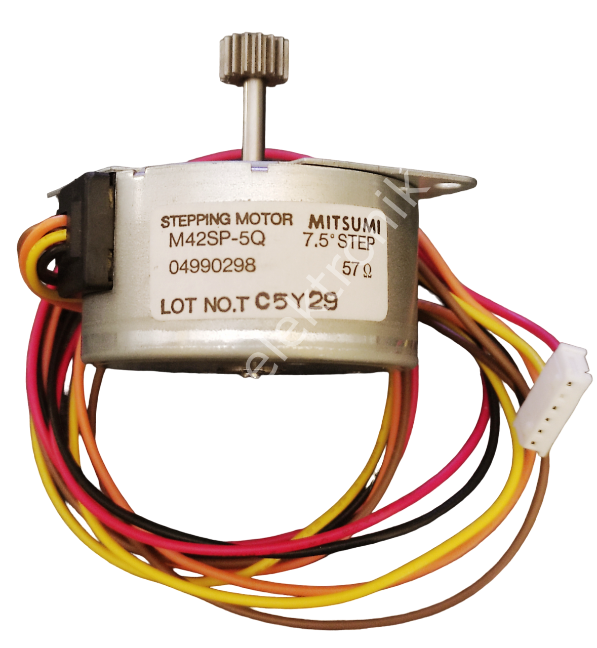 M42SP-5Q (24V Step Motor) - MITSUMI - Motor - Ersin Elektronik