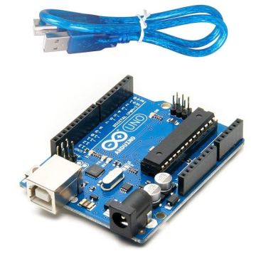 Arduino Uno R3 DIP Klon - (USB Kablo Dahil)