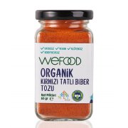 Organik Tatlı Kırmızı Toz Biber (65 gr) - Wefood