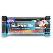 Hindistan Cevizli Bitter Çikolatalı Supreme Protein Bar (40 gr) - Muscle Station