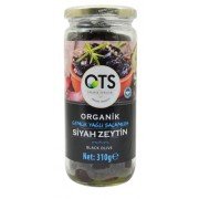Organik Gemlik Yağlı Salamura Siyah Zeytin (310 gr) - Ots