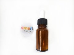 Amber Renkli Damlalıklı Cam Şişe 10 ml 3211 Adet