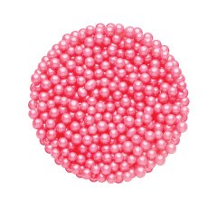 Pembe Boncuk Pasta Süsleme Şekerleri 250 g