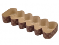 Kağıt Dilimli 29x9cm Pasta Kek Kalıbı