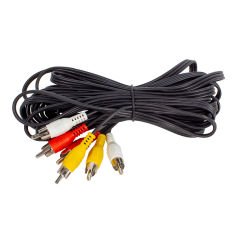 Elektromrer 3 Rca + 3 Rca 10 Metre Kalın Kablo