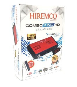 Hiremco Combo King HD Uydu Alıcısı TKGS