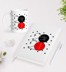 BK Gift Kişiye Özel 2023 Mutlu Yıllar 2023 Ajanda Kalem ve Kupa Seti-15