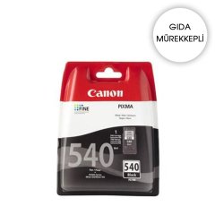 GIDA KARTUŞU - Canon PG-540 Mürekkep Kartuşu MG3650 MG4250 Orjinal Kartuş (Bitmeyen kartuşa uyumlu delik ve hazır)