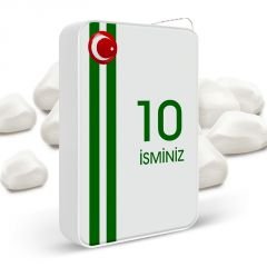 Kişiye Özel Metal Taraftar Çakmak (Yeşil Beyaz) 002