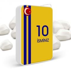 Kişiye Özel Metal Taraftar Çakmak (Sarı Lacivert) 002