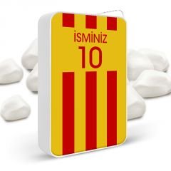 Kişiye Özel Metal Taraftar Çakmak (Sarı Kırmızı) 001