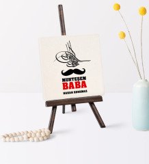 Babalar Gününe Özel Muhteşem Baba Şovaleli Doğal Taş - 1