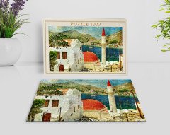 BK Home Yağlıboya Tasarımlı 1000 Parça Profesyonel Puzzle-6