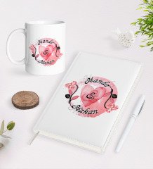 BK Gift Kişiye Özel Sevgililer Günü 2023 Ajanda Kalem ve Kupa Seti-7