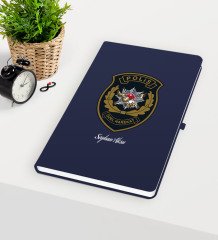 Kişiye Özel Polis Özel Harekat Temalı Lacivert Defter