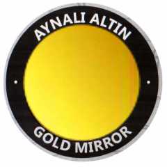 Sublimasyon Aynalı Altın Metal 30x60 cm - 0,45 mm