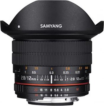 Samyang 12mm f/2.8 ED AS NCS Lens (Nikon F)  fisheye