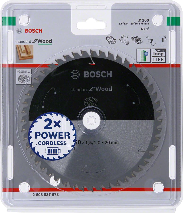 Bosch Aksesuarlar Bosch - Standard For Serisi Ahşap Için Akülü Daire ...