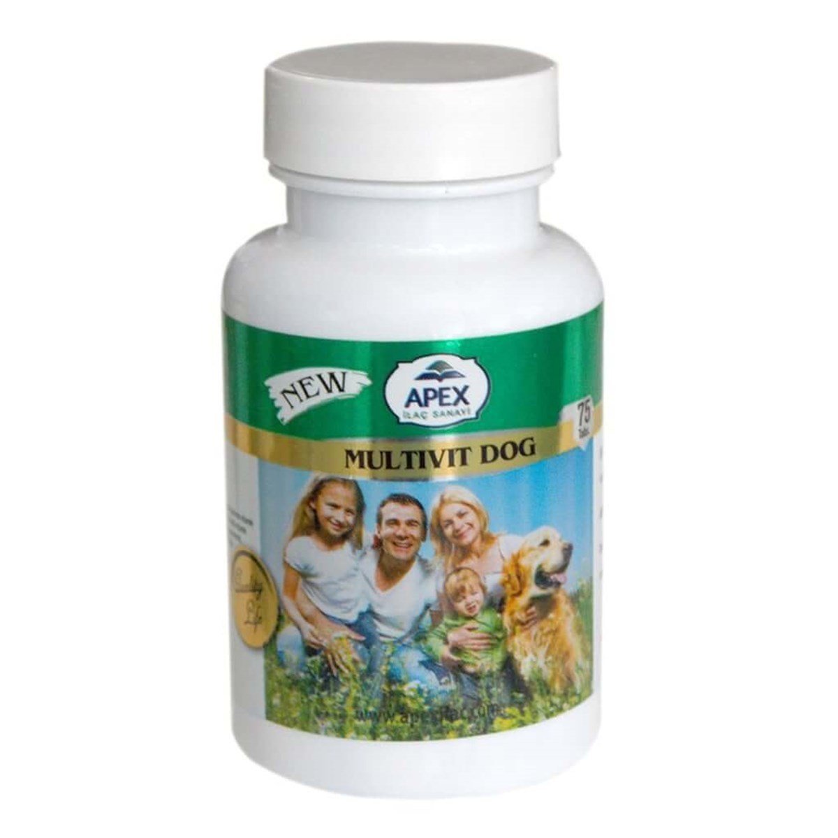 Apex MULTIVIT Köpek Multivitamin 75 Tablet Petza